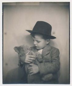 boy with teddy bear